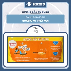 OTOKI - Bánh gạo Otoki hương vị Phô mai, Bánh gạo phô mai Otoki Jin, Bánh gạo phô mai Jin Ottogi - 164g/gói - 00688