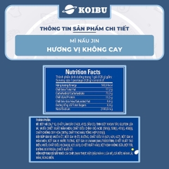 OTOKI - Mì nấu Jin hương vị Không cay, Mì nấu Jin không cay, Mì Jin nấu không cay, Mì Jin Ottogi - 120/gói - 00525