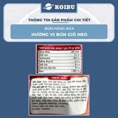 ACECOOK - Bún giò heo Hằng Nga, Hằng Nga Bún giò heo, Bún Hằng Nga hương vị Bún giò heo, Bún Acecook - 75g/gói - 00050