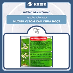 ACECOOK - Mì Hảo Hảo hương vị mì xào Chua Ngọt - Mì ăn liền Hảo Hảo mì xào chua ngọt (Mì xào Hảo Hảo chua ngọt) - 75g/ gói - 00003