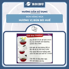 ACECOOK - Bún bò Huế Hằng Nga, Hằng Nga Bún bò Huế, Bún Hằng Nga hương vị Bún bò Huế, Bún bò Acecook - 73g/gói - 00049