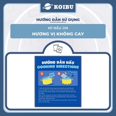 OTOKI - Mì nấu Jin hương vị Không cay, Mì nấu Jin không cay, Mì Jin nấu không cay, Mì Jin Ottogi - 120/gói - 00525