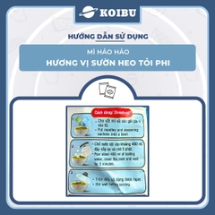 ACECOOK - Mì Hảo Hảo hương vị Sườn Heo Tỏi Phi - Mì ăn liền Hảo Hảo sườn heo tỏi phi (Hảo Hảo gói xanh dương) - 73g/gói - 00002