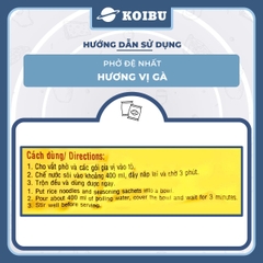 ACECOOK - Đệ Nhất phở hương vị Phở Gà, phở gà Đệ Nhất Acecook, phở gà Acecook Đệ Nhất phở ăn liền - 65g/gói - 00055