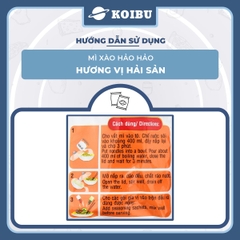 ACECOOK - Mì Hảo Hảo hương vị mì xào hải sản- Mì ăn liền Hảo Hảo mì xào hải sản (Mì xào Hảo Hảo hải sản) - 71g/ gói - 00014
