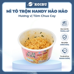 ACECOOK - Mì trộn tô tô Handy Hảo Hảo hương vị tôm chua cay - 93g/tô - 00076