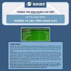 AFOTECH - Mì tô Cung Đình hương vị Lẩu tôm chua cay, Mì tô Cung Đình Lẩu tôm chua cay, Mì Cung Đình tô - 85g/tô - 00312