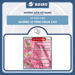 ACECOOK - Mì Hảo Hảo hương vị Tôm chua cay - Mì ăn liền Hảo Hảo tôm chua cay - 75g/gói - 00005