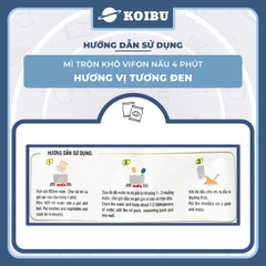 VIFON – Mì Vifon nấu 4 phút hương vị trộn tương đen - Mì gói Vifon, Mì nấu Vifon, Mì trộn, Mì trộn vị tương đen, Mì Vifon trộn tương đen, Mì trộn tương đen nấu 4 phút Vifon, Mì trộn tương đen Vifon - 110g/gói - 00479