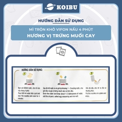 VIFON – Mì Vifon nấu 4 phút hương vị trứng muối cay - Mì gói Vifon, Mì nấu Vifon, Mì trộn, mì trộn vị trứng muối, Mì trứng muối cay trộn Vifon, Mì trộn nấu 4 phút trứng muối cay, Mì Vifon trộn trứng muối cay - 105g/gói - 00220