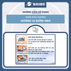 ACECOOK - Miến Phú Hương hương vị Sườn Heo Miến Phú Hương Sườn Heo, Miến Sườn Heo Phú Hương - Miến ăn liền Phú Hương, Miến ăn liền Acecook - 55g/gói - 00064
