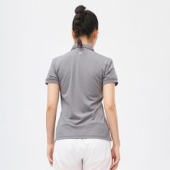 Áo Polo thể thao Nữ DRI-AIR in hình gợn sóng