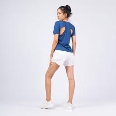 Áo thun thể thao Nữ Recycle khoét lưng