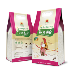 Gạo Hạt Ngọc Trời Tiên Nữ - túi 5kg - sản phẩm được ưu chuộng nhất của Hạt Ngọc Trời