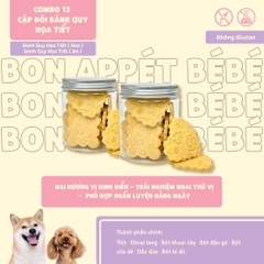 CẶP ĐÔI BÁNH QUY HỌA TIẾT 