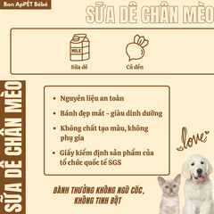 Bánh sữa dê chân mèo