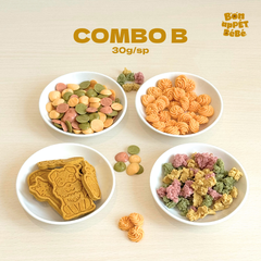 [COMBO B] SET SNACK TỔNG HỢP CHO CHÓ & MÈO | Bon ApPÉT Bébé