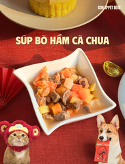 SÚP BÒ HẦM CÀ CHUA