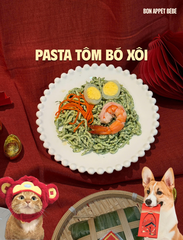 PASTA TÔM BÓ XÔI
