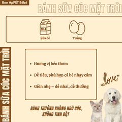 BÁNH SỮA CÚC MẶT TRỜI