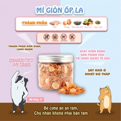 Mì giòn ốp la - Gà