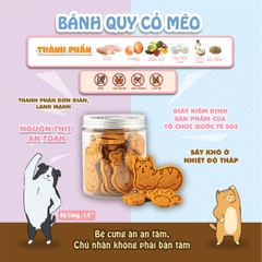 Bánh quy cỏ mèo - Heo