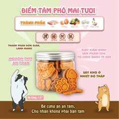 [SẢN PHẨM TRẢI NGHIỆM] Bánh điểm tâm phô mai tươi