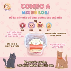 [COMBO BÁNH THƯỞNG MIX] Bon ApPÉT Bébé dành cho chó mèo