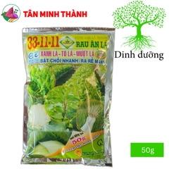 33-11-11 Arrow - Chuyên rau ăn lá giúp bật chồi nhanh, ra rễ mạnh, xanh lá, to lá, nở bụi, lớn thân