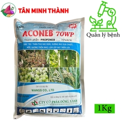 Aconeb 70WP - Thuốc đặc trị thán thư, sương mai, mốc sương, lem lép hạt