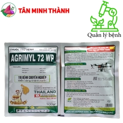 Agrimyl 72WP - Thuốc đặc trị lem lép hạt, thán thư, vàng lá, sương mai, rỉ sắt, khô vằn