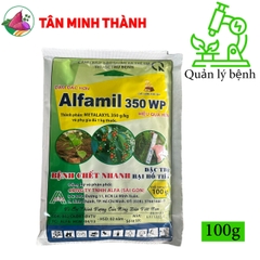 Alfamil 35WP - Thuốc trừ bệnh chết nhanh, nứt thân, xì mủ