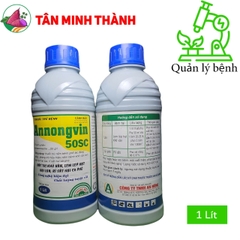 Annongvin 50SC - Thuốc trừ bệnh khô vằn, lem lép hạt, rỉ sắt, đốm lá, vàng lá, thối củ, thối trái
