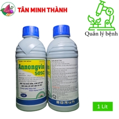Annongvin 50SC - Thuốc trừ bệnh khô vằn, lem lép hạt, rỉ sắt, đốm lá, vàng lá, thối củ, thối trái