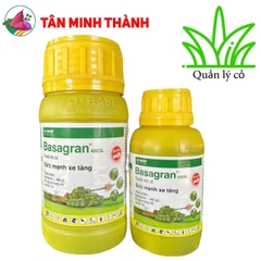 Basagran 480SL BASF - Thuốc trừ cỏ hậu nảy mầm, đặc trị cỏ chác lác, cỏ lá rộng trên ruộng lúa