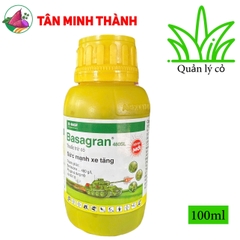 Basagran 480SL BASF - Thuốc trừ cỏ hậu nảy mầm, đặc trị cỏ chác lác, cỏ lá rộng trên ruộng lúa