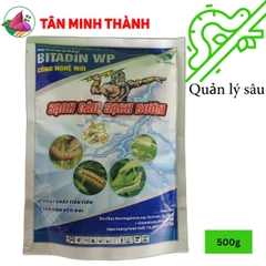 Bitadin wp - Thuốc trừ sâu sinh học sâu ăn lá, sâu tơ, sâu xanh, sâu khoang, sâu ống hành không chết cá