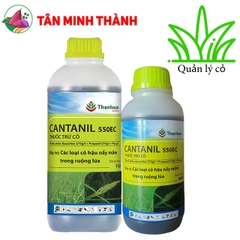 Cantanil 550EC - Thuốc trừ cỏ hậu nảy mầm, đặc trị cỏ chác lác, rau mác bao, cỏ xà bông