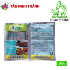 Champion 77WP - Thuốc đặc trị nấm hồng, héo xanh, vàng lá, đốm lá, héo cây con, loét trái