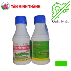 Chlorferan 240SC - Thuốc đặc trị sâu cuốn lá, bọ trĩ, nhện gié, rầy nâu, sâu đục bẹ, sâu năn, muỗi hành, sâu đục thân, nhện đỏ, dòi đục lá, sâu vẽ bùa