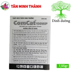 Comcat Từ A đến Z Lúa Vàng 150WP - Thuốc kích thích sinh trưởng, nảy mầm, ra rễ, bung chồi, đẻ nhánh, phòng ngừa bệnh vàng lùn, lùn xoắn lá