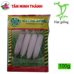 Củ Cải Trắng Bạch Tuyết - Hạt giống Green Seeds