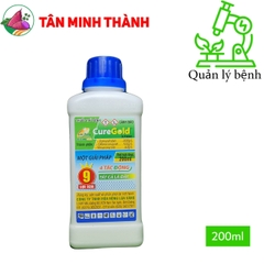 CureGold 375SC - Thuốc đặc trị đạo ôn lá, đạo ôn cổ bông, thối cổ gié, khô vằn, khô cành, khô quả