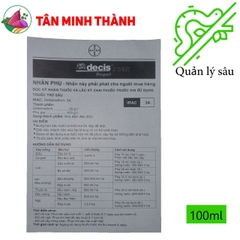 Decis Repel 2.5EC - Thuốc trừ sâu cuốn lá, rầy mềm, rệp muội, mọt đục quả, bọ xít, sâu khoang, sâu đục thân, sâu xanh