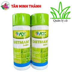 Diet Mam 360EC - ADC Thốc trừ cỏ diệt mầm, đặc trị lúa lộn, cỏ chác lác, cỏ lồng vực, cỏ đuôi phụng
