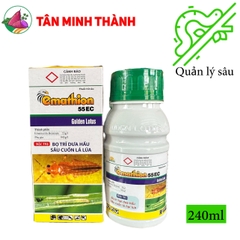 Emathion 55EC - Thuốc đặc trị sâu cuốn lá, bọ trĩ, bù lạch, sâu đục thân, sâu ăn tạp, sâu xanh da lang, sâu đục trái, sâu tơ