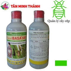 Excel Basa 50EC - Thuốc đặc trị rầy nâu, rầy xanh, rệp sáp, rầy mềm, mò nhớt, rệp muội