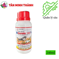 Fenrole 240SC - Thuốc đặc trị sâu xanh da láng, phen rồ xóa sổ sâu kháng, sâu cuốn lá, sâu phao, sâu ăn lá