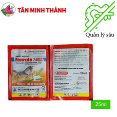 Fenrole 240SC - Thuốc đặc trị sâu xanh da láng, phen rồ xóa sổ sâu kháng, sâu cuốn lá, sâu phao, sâu ăn lá