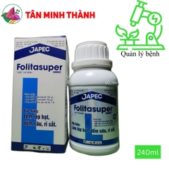 Folita Super 300ec - Thuốc đặc trị lem lép hạt, đốm nâu, khô vằn, đốm vằn, đốm lá, rỉ sắt